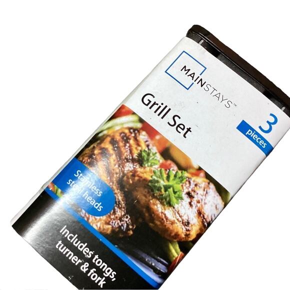 Mainstays 3pc Grill Set - Picture 3 of 3